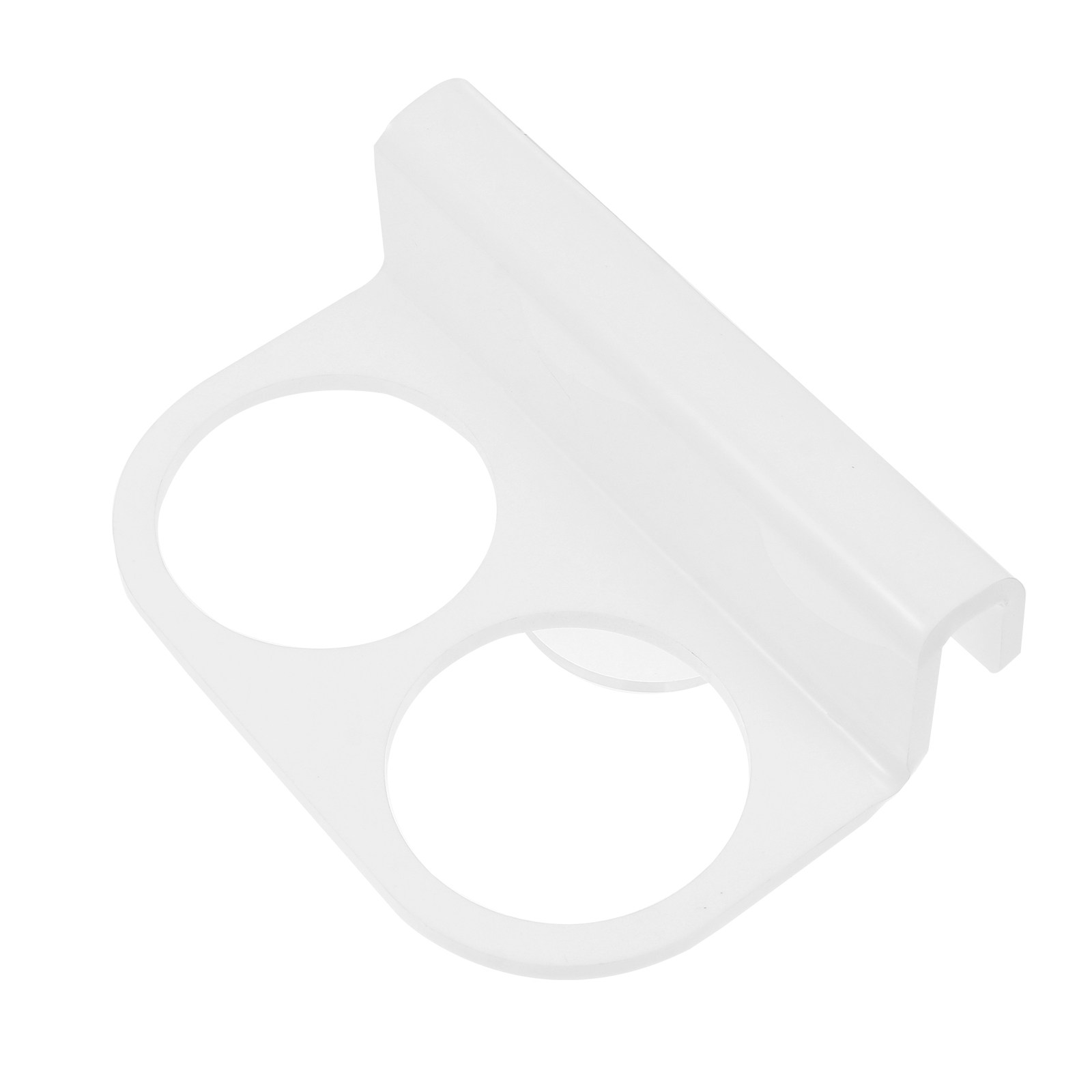 Fish Tank Filter - ที่ยึดถุงกรองตู้ปลา 95 มม. ขายึดอะคริลิกแบบรูคู่ สำหรับติดตู้ปลา สีดำ