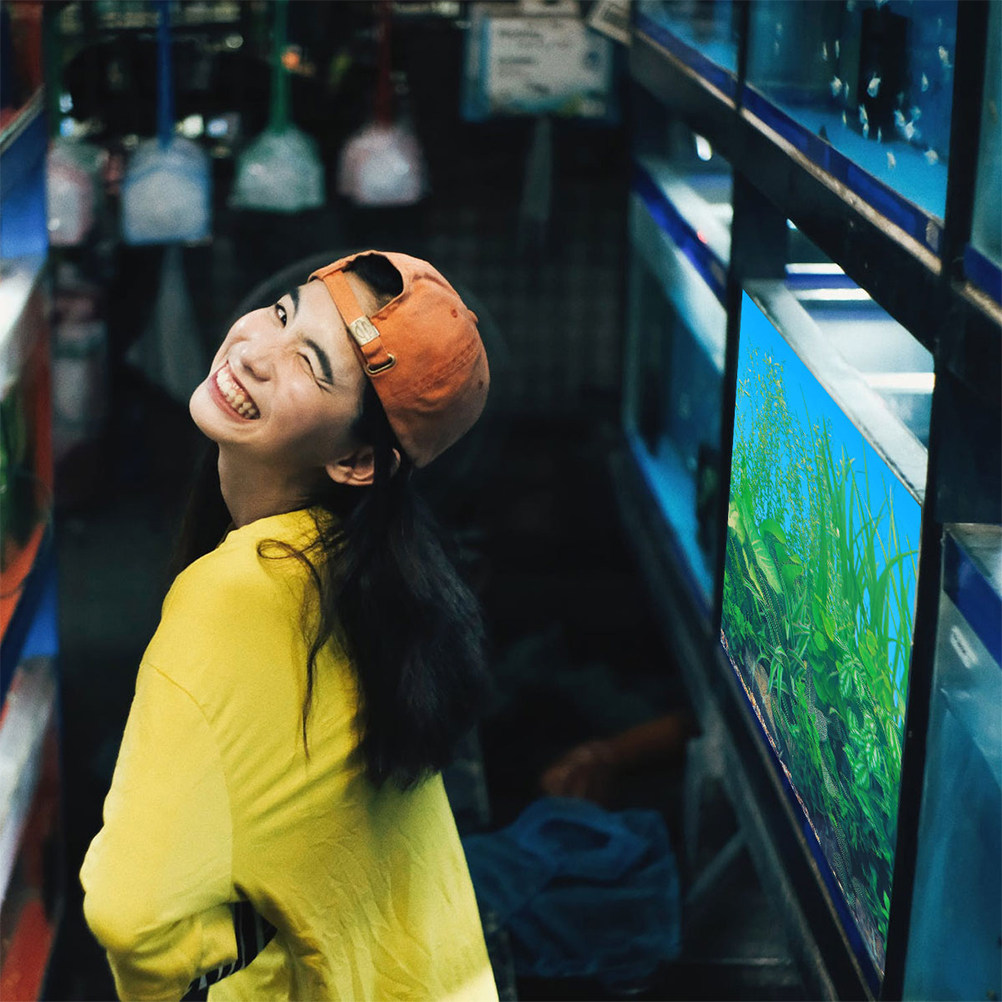 Aquarium Fish Poster - กระดาษพื้นหลังตู้ปลา หนา ไม่ซีดจาง ปลอดภัยสำหรับใต้น้ำ โปสเตอร์วอลเปเปอร์ตกแต่งตู้ปลา ลายวิวทิวทัศน์สองด้าน