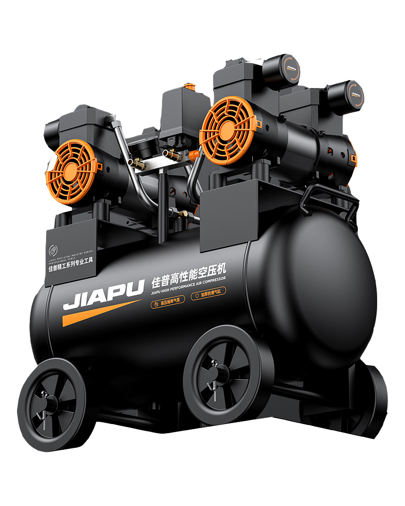 Air Pump Silent - ปั๊มลมคอมเพรสเซอร์ขนาดเล็กแบบไร้น้ำมัน220V 3180W สำหรับเติมลมยาง