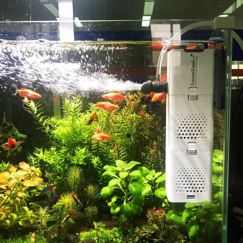 All Fish In Aquarium - กรองในตู้ปลา 4 in 1 แบบเงียบพิเศษ ปรับได้