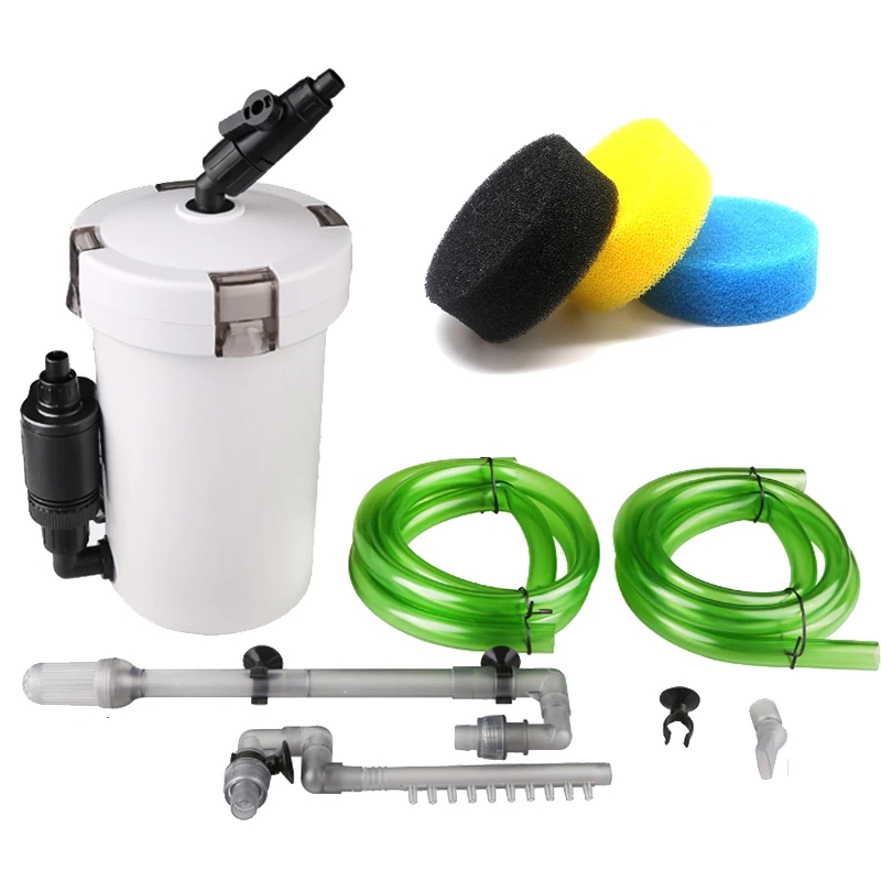 Fish Tank Filter - ระบบกรองน้ำตู้ปลาแบบถังภายนอกที่เงียบเป็นพิเศษ HW‑602B HW‑603B LW‑602B LW‑603B 110‑220V