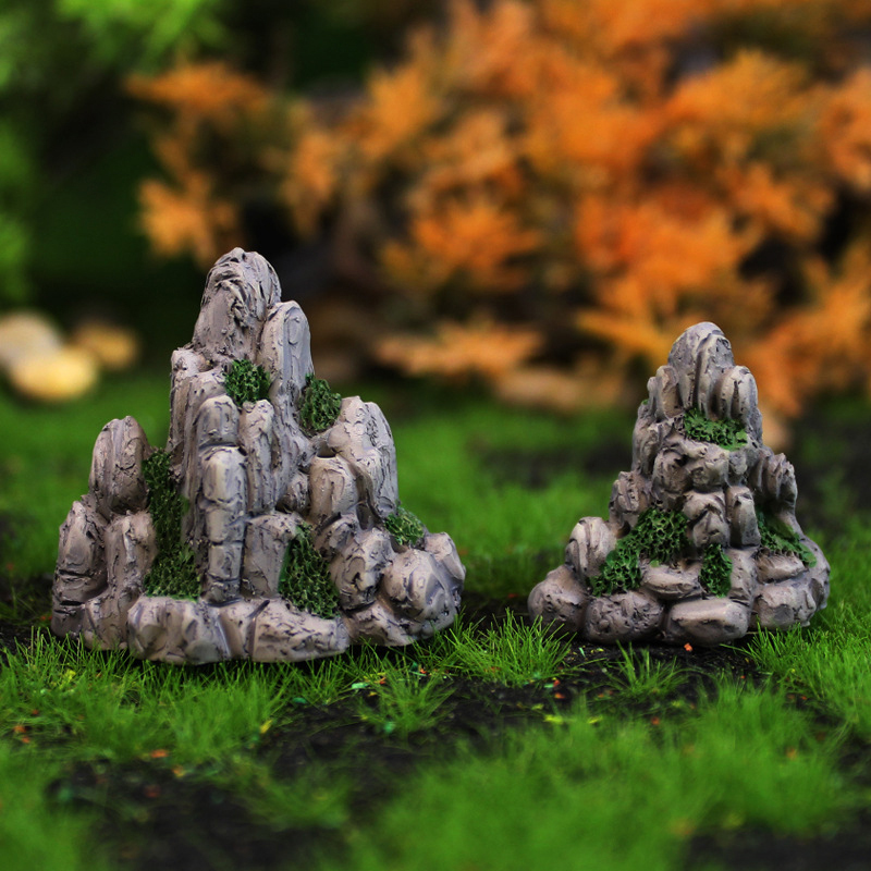 หินเทียมขนาดเล็กภูเขาขนาดเล็กห - Aquarium Decoration Rock บทวิจารณ์และราคา