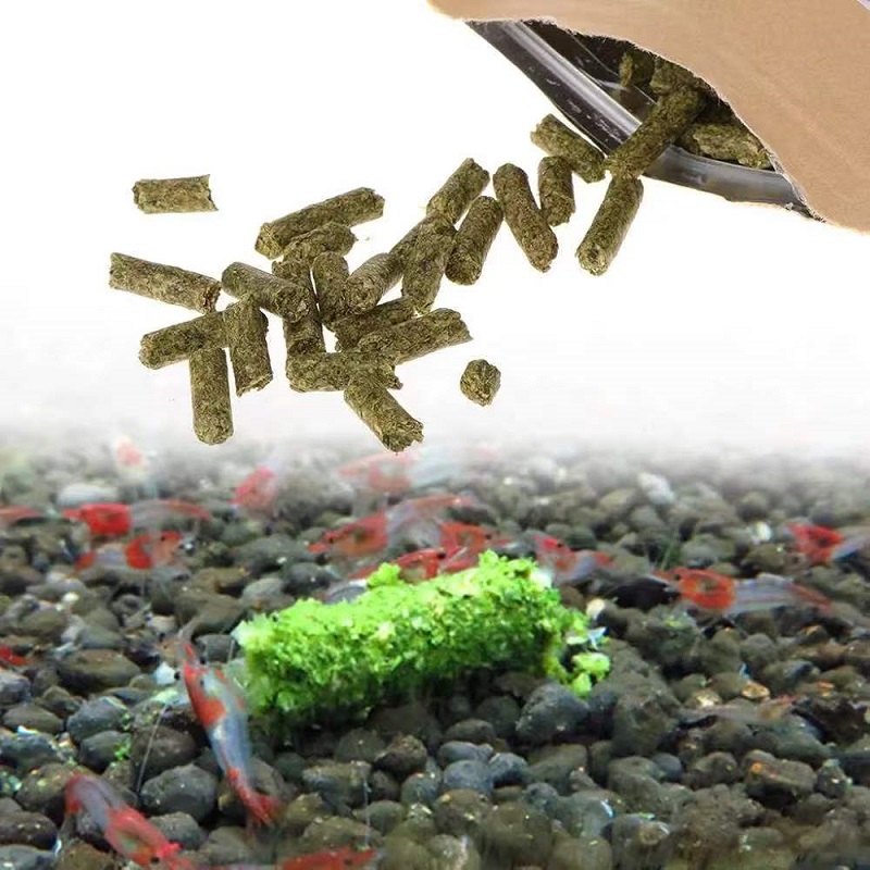อาหารกุ้งผักโขม อาหารกุ้งสวยงา - Aquarium Fish Vitamin บทวิจารณ์และราคา