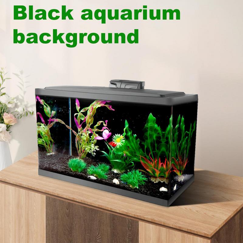 ภาพพื้นหลังตู้ปลาสีดำสติกเกอร์ - Aquarium Fish Poster บทวิจารณ์และราคา