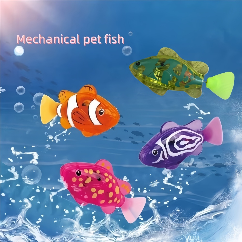 ของเล่นปลาตัวเล็กมีไฟในตัวพร้อ - Aquarium Fish Electric บทวิจารณ์และราคา