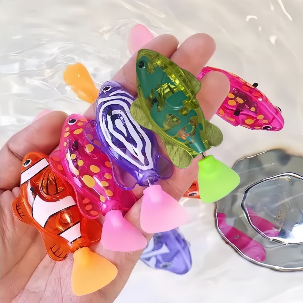 ของเล่นปลาตัวเล็กมีไฟในตัวพร้อ - Aquarium Fish Electric บทวิจารณ์และราคา