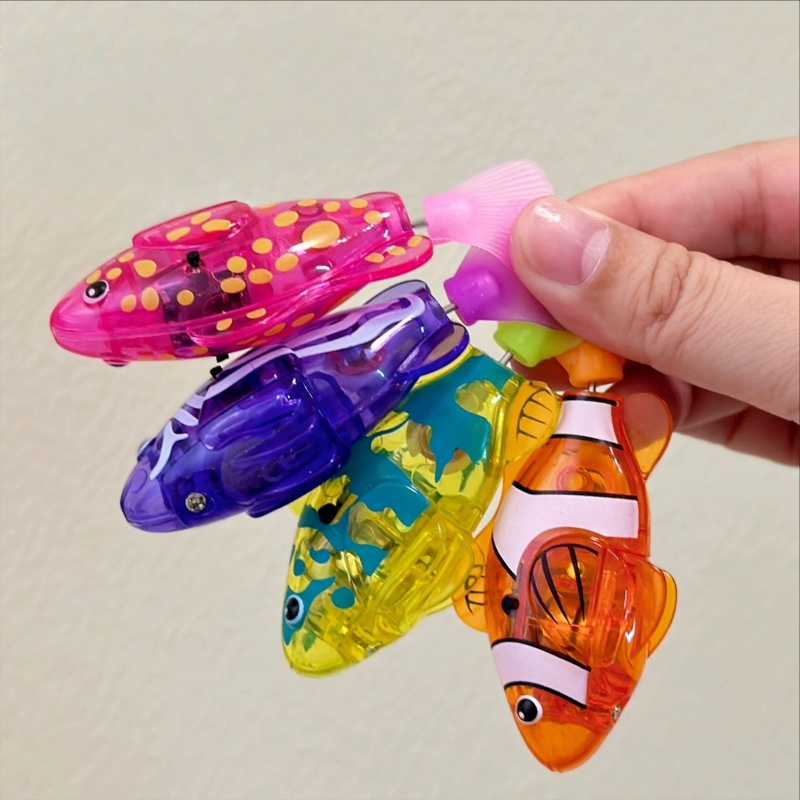 ของเล่นปลาตัวเล็กมีไฟในตัวพร้อ - Aquarium Fish Electric บทวิจารณ์และราคา