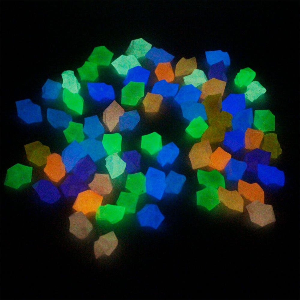 หินกรวดสีเข้มขนาด 14*11 มม. จำ - Aquarium Fish Glow In The Dark บทวิจารณ์และราคา