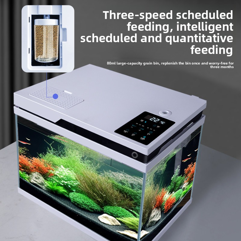 ตู้ปลาแก้วใสอัจฉริยะพร้อมระบบใ - All Fish In Aquarium บทวิจารณ์และราคา
