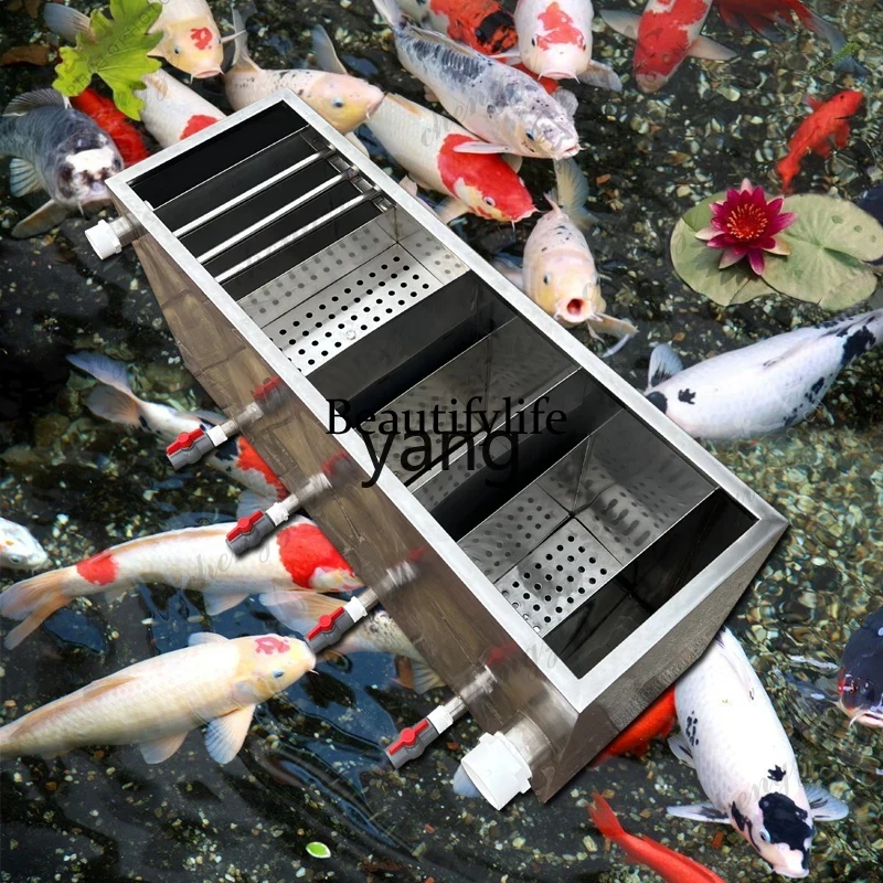 กล่องกรองอเนกประสงค์สแตนเลส A8 - Fish Tank Filter บทวิจารณ์และราคา