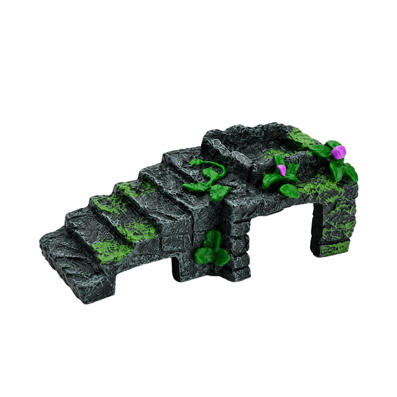 แท่นอาบแดดสำหรับเต่า EXUREALM, - Aquarium Decoration Rock บทวิจารณ์และราคา