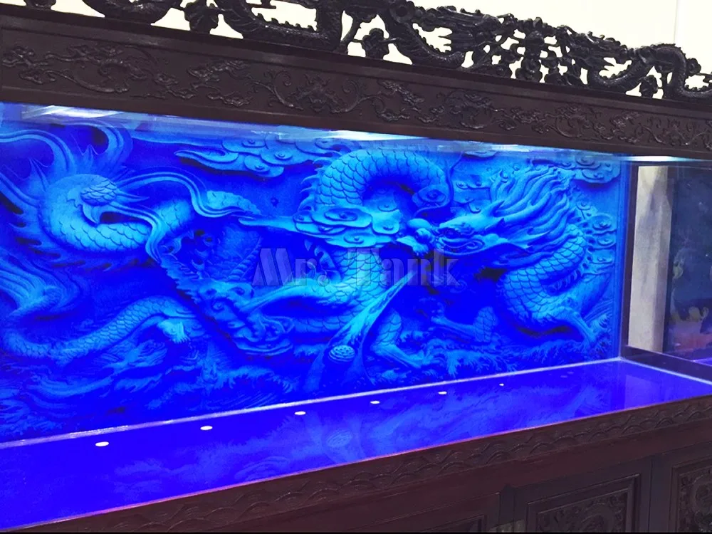 ขนาดที่กำหนดเอง Aquarium พื้นห - Aquarium Fish Poster บทวิจารณ์และราคา