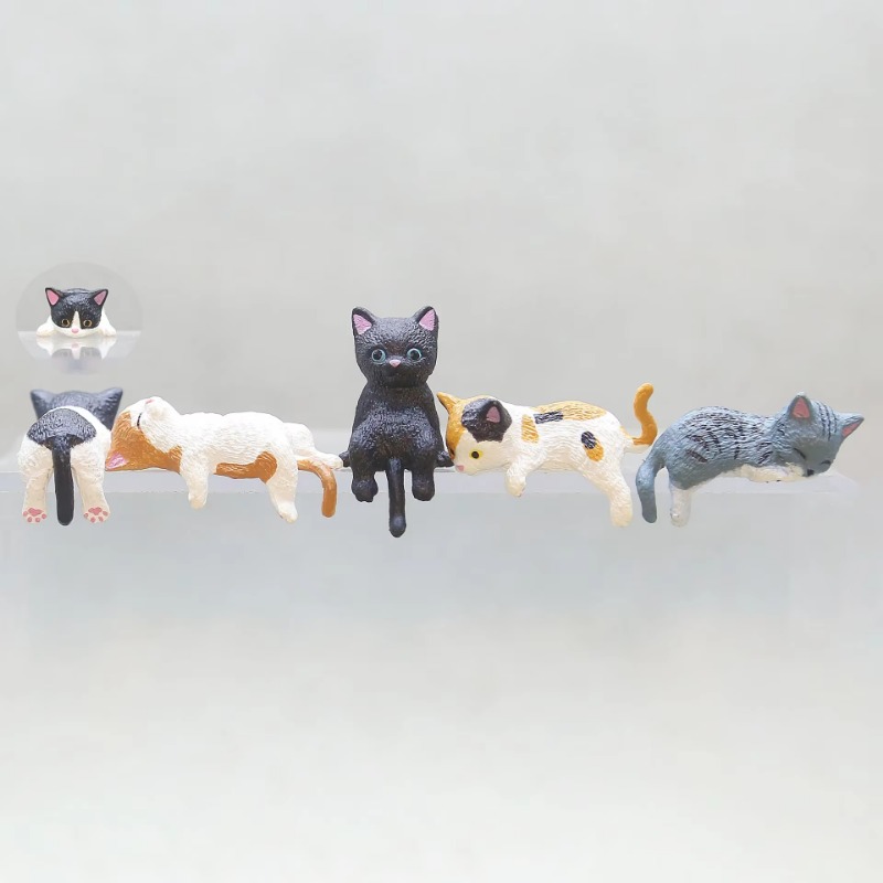1 PC น่ารักการ์ตูนแมว PVC ตกแต - Aquarium Fish Cartoon บทวิจารณ์และราคา