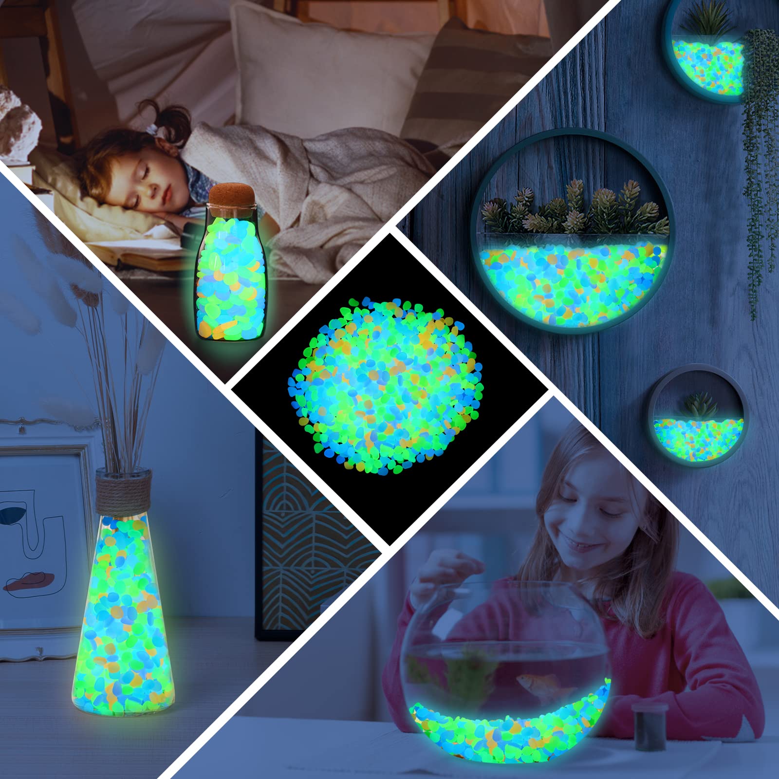หินเรืองแสงในที่มืด 200 ชิ้น ส - Aquarium Fish Glow In The Dark บทวิจารณ์และราคา