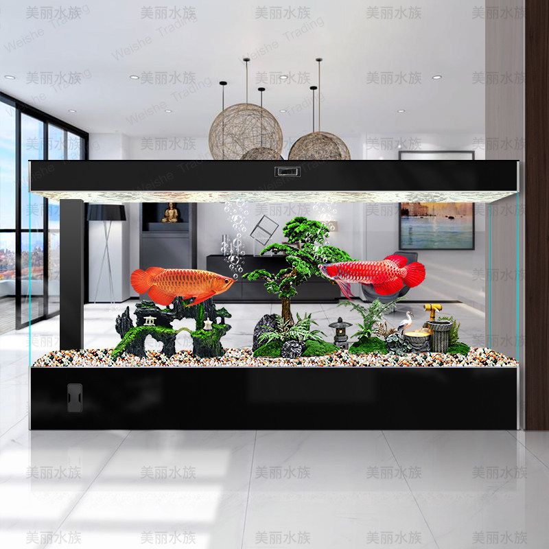 ตู้ปลาตั้งพื้นขนาดใหญ่ สีทอง พ - All Fish In Aquarium บทวิจารณ์และราคา