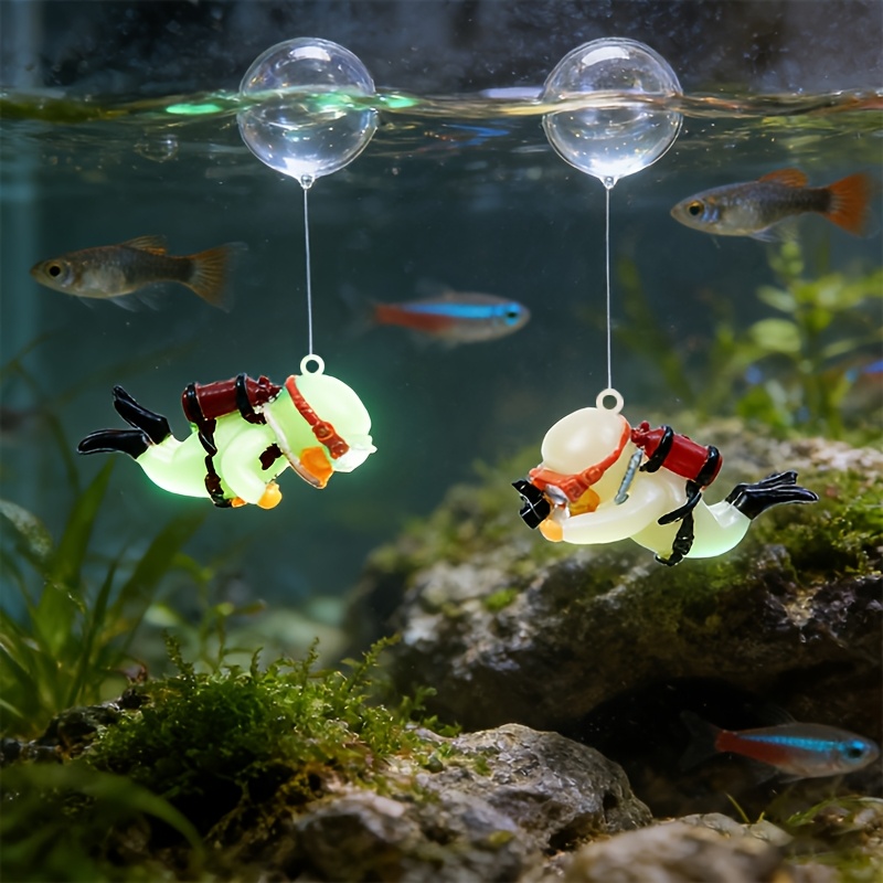 ของตกแต่งตู้ปลา เรซิน ตกแต่งภู - Aquarium Fish Cartoon บทวิจารณ์และราคา