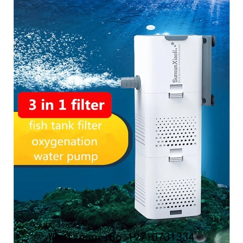 SUNSUN 3 in 1 ชุดกรองสำหรับตู้ - Fish Tank Filter บทวิจารณ์และราคา