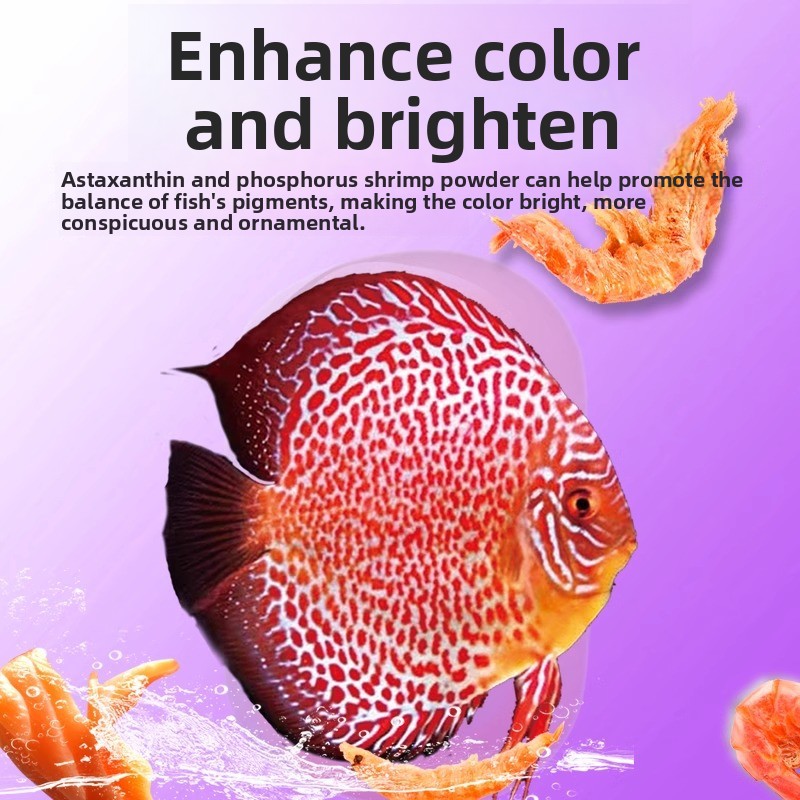 LONGLUOSHIJIA อาหารปลา Discus  - Aquarium Fish Vitamin บทวิจารณ์และราคา