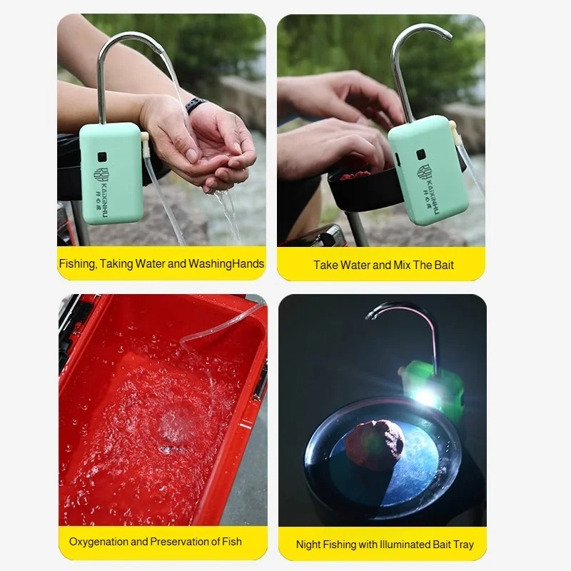 ปั๊มออกซิเจนไฟฟ้าแบบพกพา ชาร์จ - Aquarium Fish Electric บทวิจารณ์และราคา