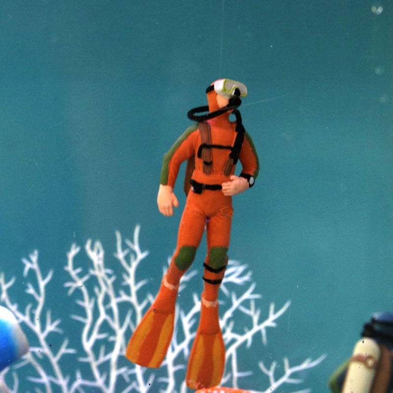 Aquarium DIVER ตกแต่งลอยเรซิ่น - All Fish In Aquarium บทวิจารณ์และราคา