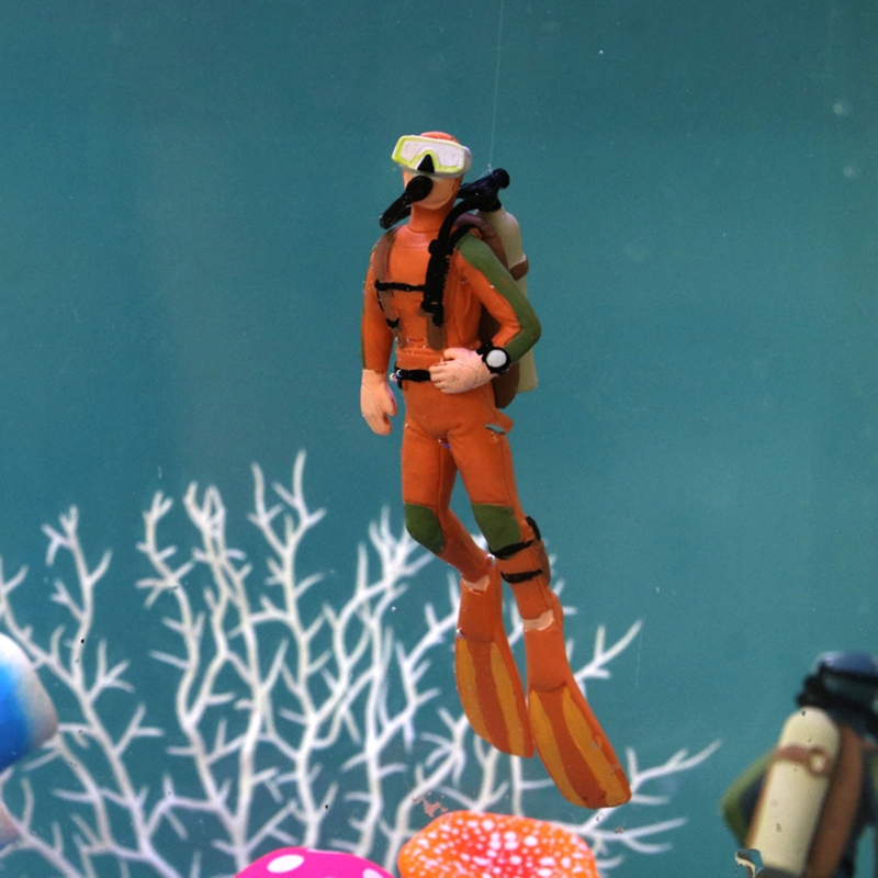 Aquarium DIVER ตกแต่งลอยเรซิ่น - All Fish In Aquarium บทวิจารณ์และราคา