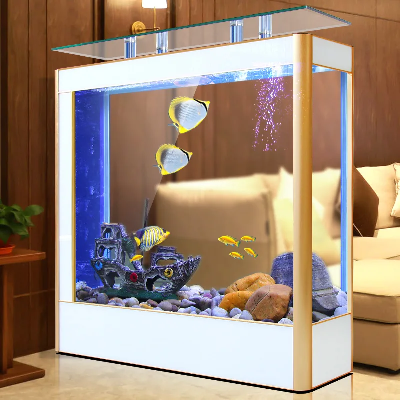 ตู้ปลาแก้วทรงสี่เหลี่ยมผืนผ้าส - All Fish In Aquarium บทวิจารณ์และราคา