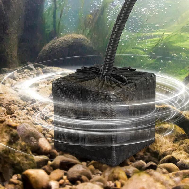 ปั๊มบ่อถุงกรองปั๊มบ่อถุงตาข่าย - Fish Tank Filter บทวิจารณ์และราคา