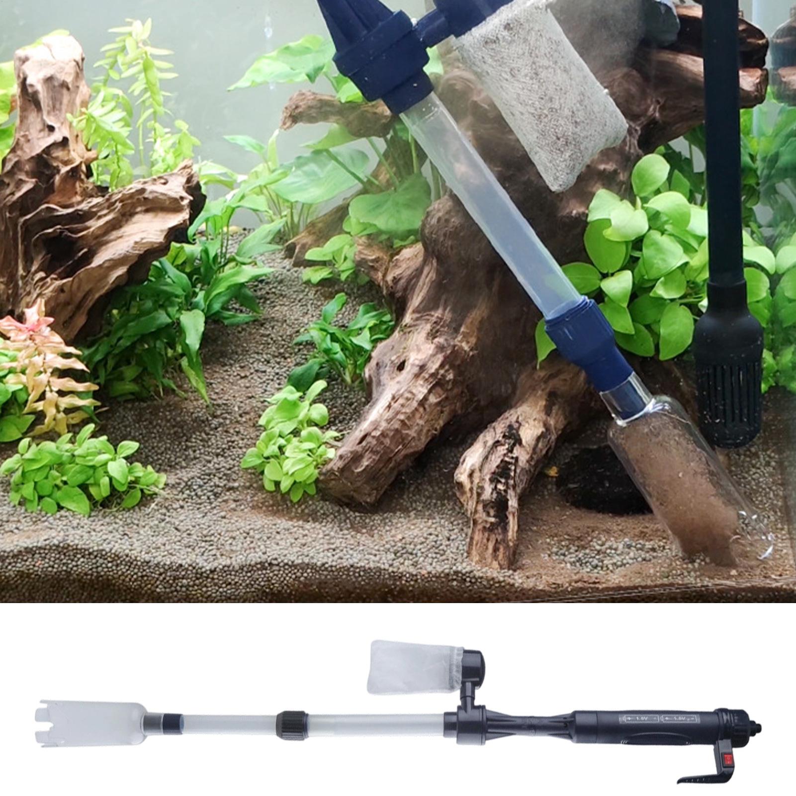 เครื่องดูดทรายตู้ปลาแบบปรับระด - Aquarium Fish Electric บทวิจารณ์และราคา