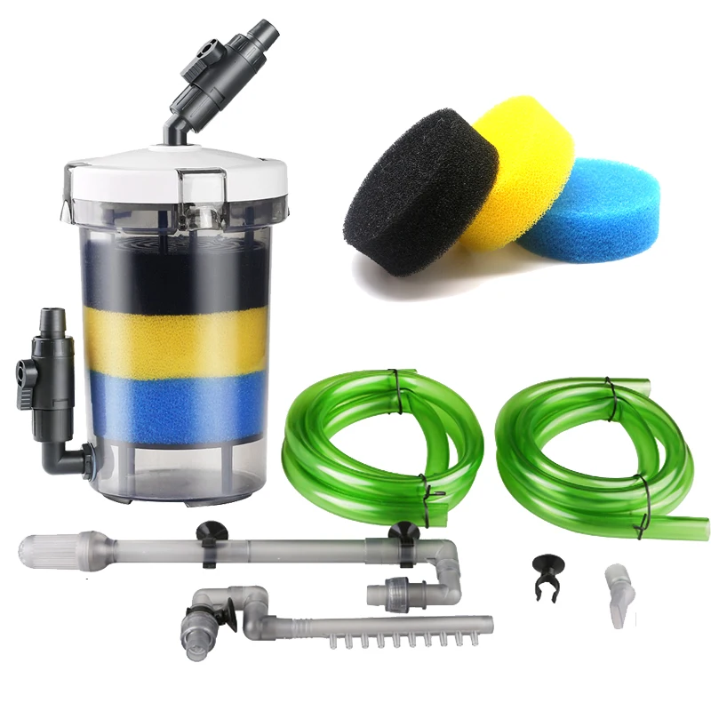 ระบบกรองน้ำตู้ปลาแบบถังภายนอกท - Fish Tank Filter บทวิจารณ์และราคา