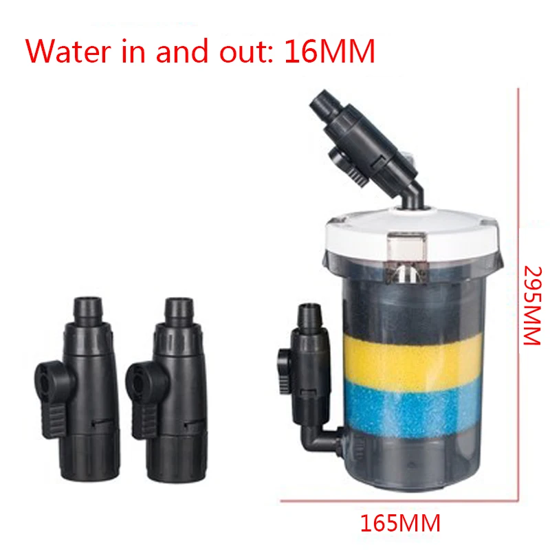 ระบบกรองน้ำตู้ปลาแบบถังภายนอกท - Fish Tank Filter บทวิจารณ์และราคา