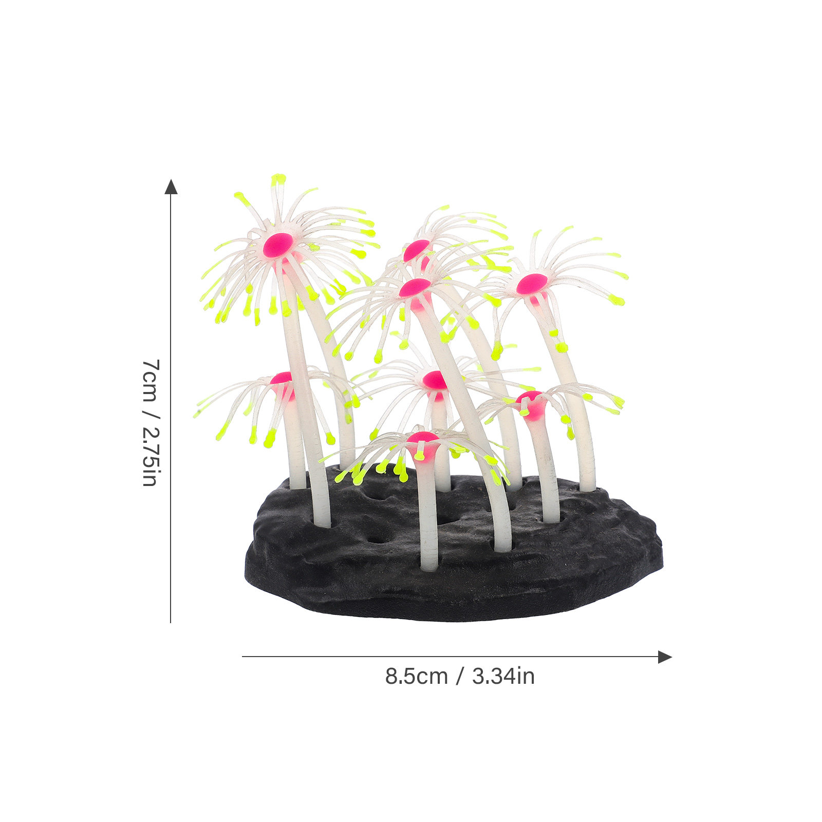 ดอกไม้ทะเลซิลิโคนเหมือนจริง ขอ - Aquarium Fish Glow In The Dark บทวิจารณ์และราคา