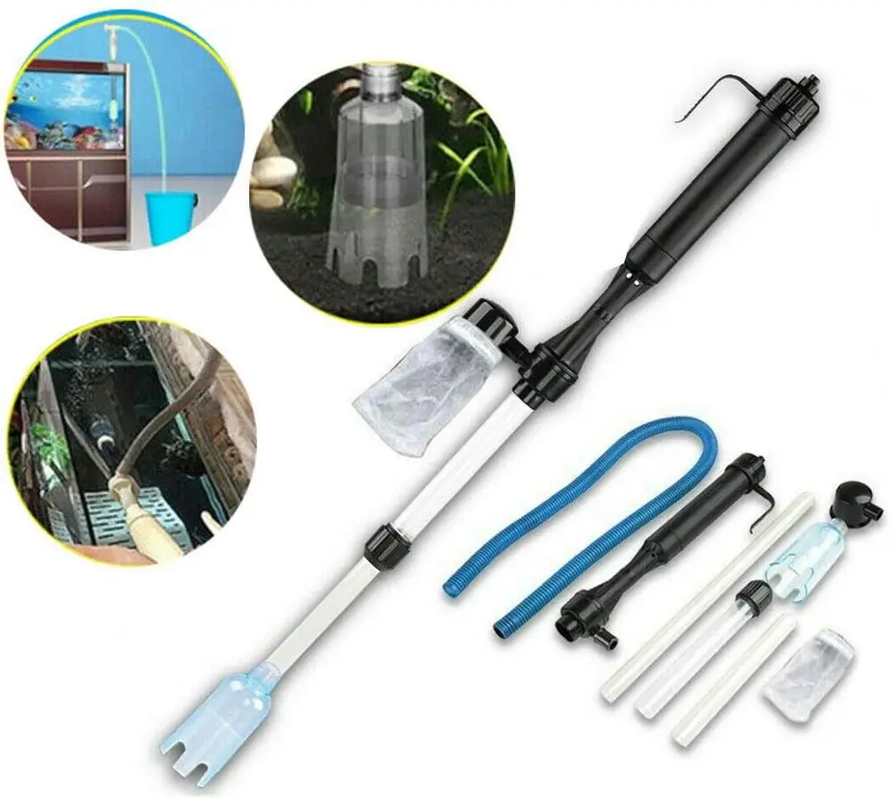 เครื่องเปลี่ยนน้ําไฟฟ้าสูญญากา - Aquarium Fish Electric บทวิจารณ์และราคา