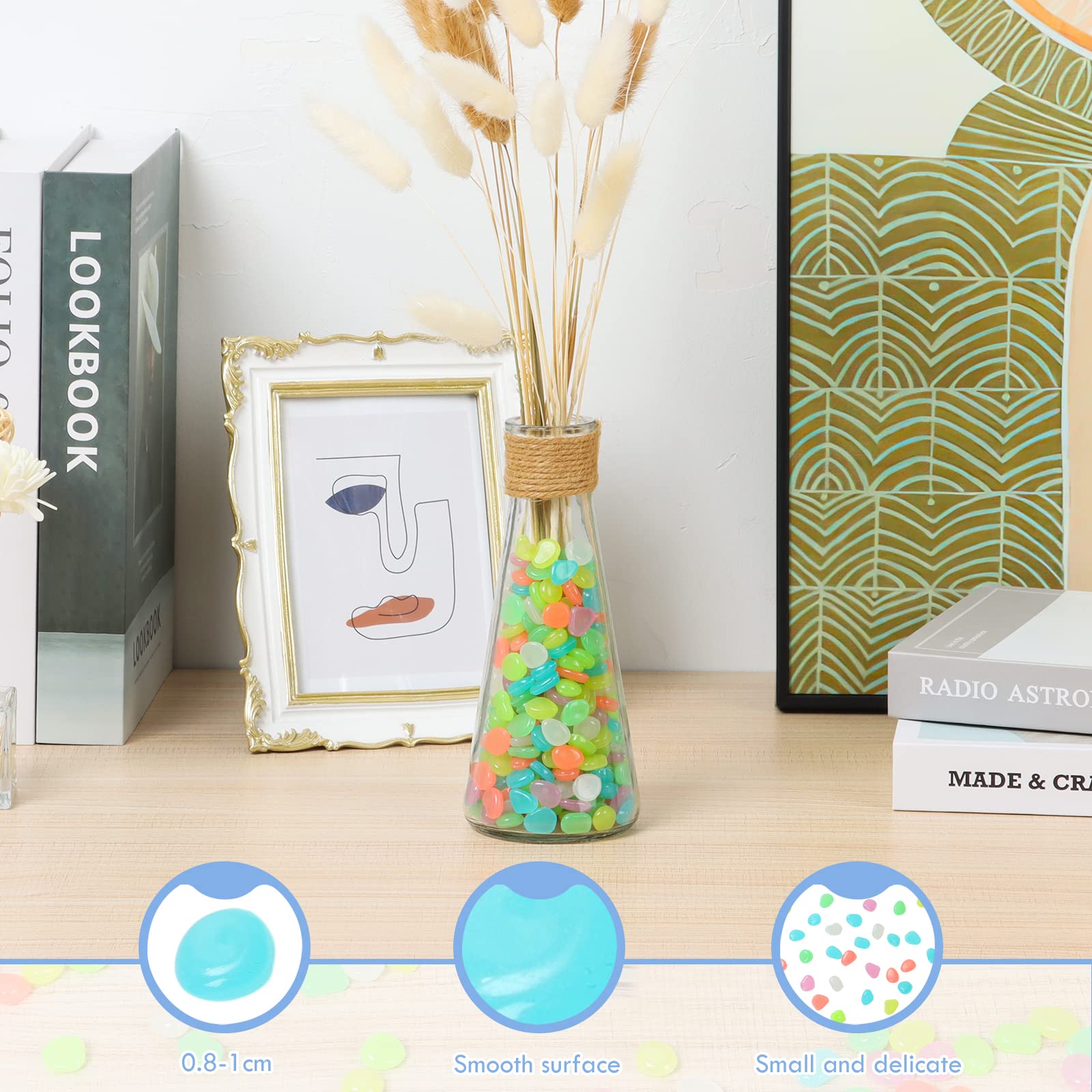 100 ชิ้น Glow in the Dark Gard - Aquarium Fish Glow In The Dark บทวิจารณ์และราคา
