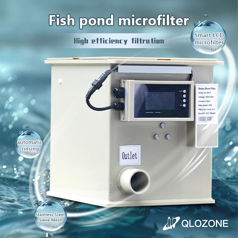 เครื่องกรองแบบดรัมหมุนขนาดเล็ก - Fish Tank Filter บทวิจารณ์และราคา