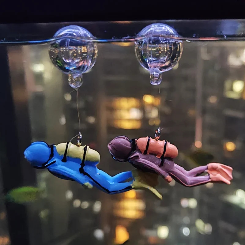 1/2 ชิ้นอุปกรณ์ตกแต่งตู้ปลาขนา - Aquarium Fish Cartoon บทวิจารณ์และราคา
